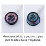 Kit Esfigmomanômetro Pamed + Estetoscópio Eternity Luxo BIC Cor:Branco Rainbow - 5