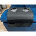 Ver imagem 6 de 2un Esteira Porta Copos Para Braço de Sofa Preto e Marrom