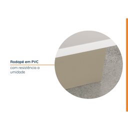 Balcão Toalheiro 15cm com Tampo e Rodapé Ipanema CabeCasa MadeiraMadeira - 13