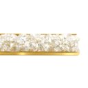Ver imagem 7 de Arandela Led Folhada Ouro Italy C/ Selenita Cristal Marroquino Luz Quente 110v 1,5m St3275