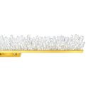 Ver imagem 2 de Arandela Led Folhada Ouro Italy C/ Selenita Cristal Marroquino Luz Quente 110v 1,5m St3275