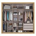 Ver imagem 2 de Guarda-roupa Casal Montecarlo 6 Portas 3 Gaveta 100% Mdf