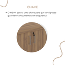 Ver imagem 6 de Conjunto Escritório Artany: Balcão Atendimento e 2 Portas