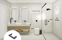 Ver imagem 3 de Porta Sabonete Saboneteira Banheiro em Aço Inox Black Matte Preto Fosco Stainless