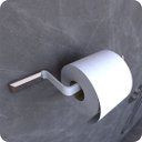 Ver imagem 1 de Porta Papel Higiênico De Parede Branco e Cromo Empire