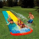 Ver imagem 2 de Escorrega Inflável Jatos Água 4,80 Metros Divertido Grande