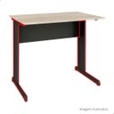 Ver mais imagens de Par Pé para Mesa com Acabamento em Madeira (preto)