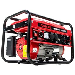 Gerador de Energia a Gasolina 3.6 Kva Monofásico 110v220v 7hp - 6
