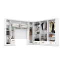 Ver imagem 7 de Quarto Modulado Casal Completo 100% MDF 6 Peças 6 Portas 5 Gavetas com Maleiro Smart Plus Yescasa Branco