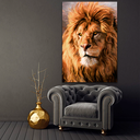 Ver imagem 2 de Quadro Leão Majestoso -- BR ARTES Pequeno 60x40