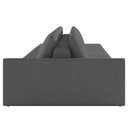 Ver imagem 5 de Sofá Ilha Modular com Puff para Sala Living 392cm Georgia K04 Linho Cinza Escuro - Mpozenato