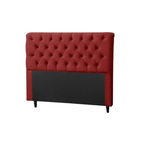 Cabeceira Imperatriz 1000 Plus King Size 1950mm Vedulo Adar Vermelho - Simbal
