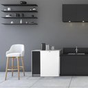 Ver imagem 2 de Frigobar Philco Pfg85b 67 Litros Porta Reversível Branco 127v