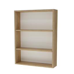 Conjunto de Banheiro Nature 60cm Estilare Cnj4009 Carvalho/branco - 6