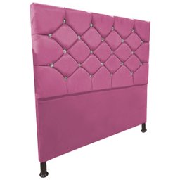 Cabeceira de Cama Box Viúva 130cm Estofada Kasi - Cores - 1