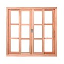 Ver imagem 1 de Janela Eucalipto Fina 100x120x12  -  Quad Completa