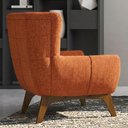 Ver mais imagens de Poltrona Decorativa Malta Base Madeira Linho Color Trend Tca 303 Moll