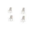 Conjunto 4 Cadeiras Dubai Design Exclusivo Ambientes Moderno - 3