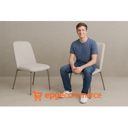 Conjunto 4 Cadeiras Dubai Design Exclusivo Ambientes Moderno - 2