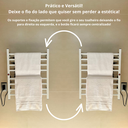 Ver imagem 2 de Toalheiro Termico Eletrico Larcant Branco 8 Barras 50w:127v/branco