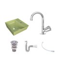 Ver imagem 3 de Kit Cuba Aq33 Volcano com Torneira C50 e Válvula Abs com Sifão e Flexível