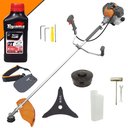 Ver imagem 1 de Roçadeira Á Gasolina Rl430p Plus Tekna 43cc 1,7hp 10.000rpm com Óleo Toyama 2 Tempos 500ml