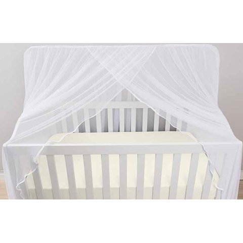 Mosquiteiro de Berço Tradicional/ Americano Branco - Hug