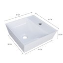 Ver imagem 4 de Kit Cuba Aq33 Volcano com Torneira C50 e Válvula Abs com Sifão e Flexível