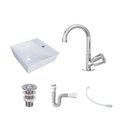 Ver imagem 3 de Kit Cuba Aq33 Volcano com Torneira C50 e Válvula Abs com Sifão e Flexível