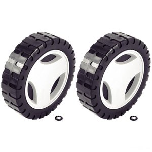 Roda Maior Ø 170 Mm e Calota Plástica Tramontina (2 Un.) para Cortador de Grama Ce35p Tramontina