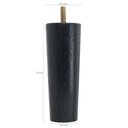 Ver imagem 3 de Kit 12 Pés para Cama Box Baú Solteiro Casal Pé para Moveis 13cm Preto