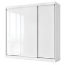 Ver imagem 3 de Guarda Roupa Casal Premium Lily 205,9cm 3 Portas 4 Gavetas Yescasa Branco