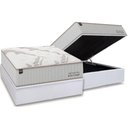 Ver imagem 2 de Cama Box Baú Crc Casal +Colchão Molas Super Pocket Boutique Ortobom 138