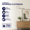 Ver imagem 2 de Tinta Acrílica Premium Branco Gelo Fosco 18L Antimofo Baixo Odor Durín