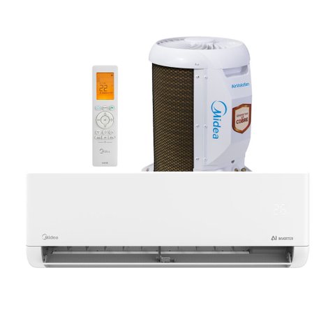 Ar Condicionado Split 9000 BTUS Inverter Ai Airvolution Frio Midea 42EFVCB09M5X38TAVCB09M5 - 220V
