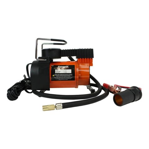 Compressor de Ar Portátil Famastil 12v Cabo de 3m Laranja:12v