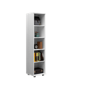 Ver imagem 3 de Armário Multiuso com Chave e Rodizio Lune Espresso Móveis