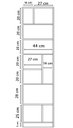Ver imagem 3 de Estante Organizadora Maria 100% Mdf Woodcore Único