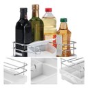 Ver imagem 4 de Porta Condimentos de Mesa Para Sal Vinagre Óleo e Azeite em Aço Cromado - Wp Connect Suporte para Te