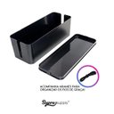 Ver imagem 5 de Caixa para Proteger e Organizar Tomadas Fios Cabos 23cm Preto