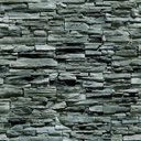 Ver imagem 3 de Papel de Parede Adesivo Pedras Filetes Rústico Tons Cinza 3m