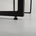 Ver imagem 7 de Mesa de Escritório 90 cm Estilo Industrial com Pés de Metal Natura