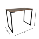 Ver mais imagens de Mesa de Escritório 90 cm Estilo Industrial com Pés de Metal Natura