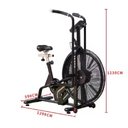 Ver imagem 5 de Air Bike Profissional Bicicleta Spinning Crossfit Display Lcd Airbike Ergometrica