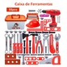 Kit Caixa de Ferramentas e Acessórios - Brinquedo 55 Peças - 1