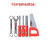 Kit Caixa de Ferramentas e Acessórios - Brinquedo 55 Peças - 4