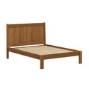Ver imagem 1 de Cama King em Madeira Maciça 112x214cm Modena Marrom/Amêndoa