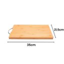 Ver imagem 4 de Tabua Gourmet Ecokitchen Bambu 22x32cm Mimo Style