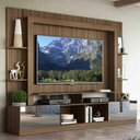 Ver imagem 2 de Estante TV 65" Portas c/ Espelho Oslo Multimóveis V3390
