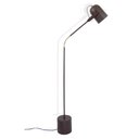 Ver imagem 2 de Luminária de Piso Abajur Chão Articulada Nelle Marrom Cortem